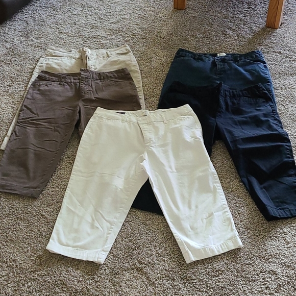 Capris 5 pair various colors - Picture 1 of 1